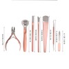 7pcs / set Pedicure Knife Toenail Knives Cuticle Remover Foot