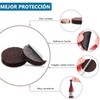 KITCHEN CHOICE Almohadillas para Muebles,100Pcs Almohadillas de Fieltro Autoadhesivas para