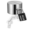 YARNOW Water Spigot Lock, Locks Outdoor, Water Hose Lock Cover