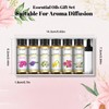 EUQEE Aroma Oil Set, Essential Oil Set, Lavender, Rose, Ylang-Ylang,