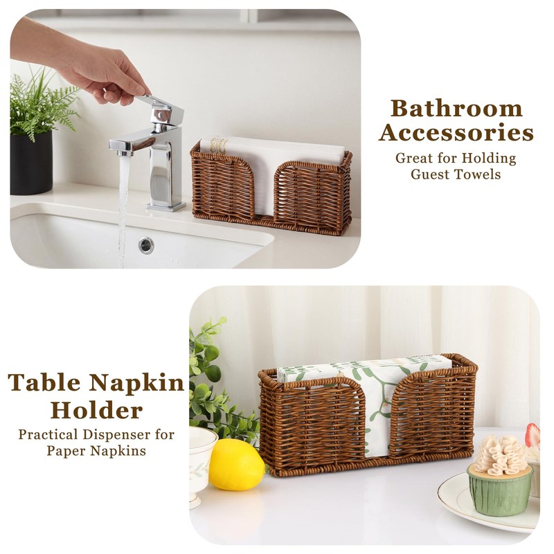 Sumnacon Guest Towel Holder for Bathroom, Disposable Vertical Paper Towel