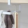 CINPIUK Under Cabinet Clothes Hanger Organizer Stacker for Laundry Room,