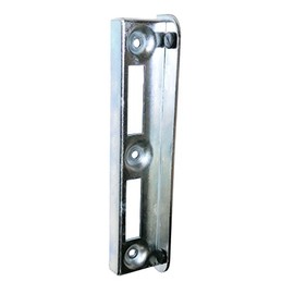 UHRIG 40 mm strike plate, galvanised gate stop for garden door with 40 mm lock box