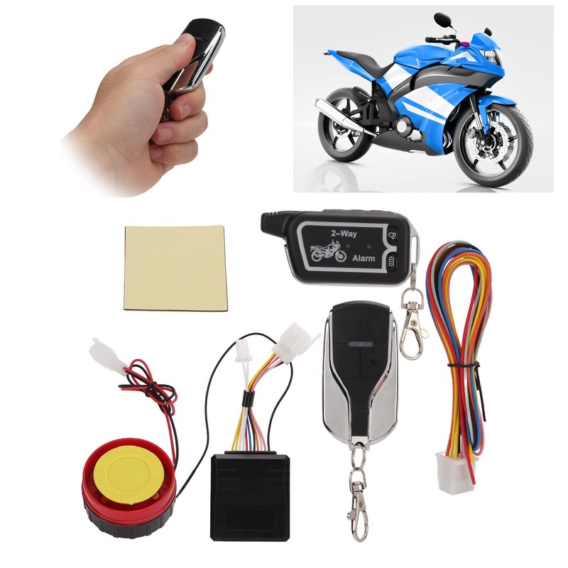 Motorcycle Alarm,Alarmanlage Und Fernstart,Motorcycle Two Way Alarm System Vibration Sound