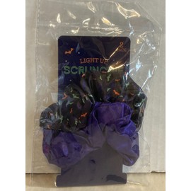 Best Brands Light Up Scrunchie Purple / Bats
