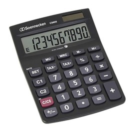 Soennecken Calculator CS600 8661 Black