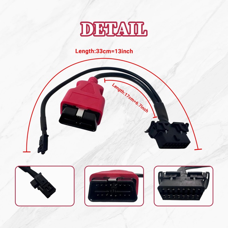 VZG Security Gateway Diagnostic OBD2 Cable for Ram 1500, SGW