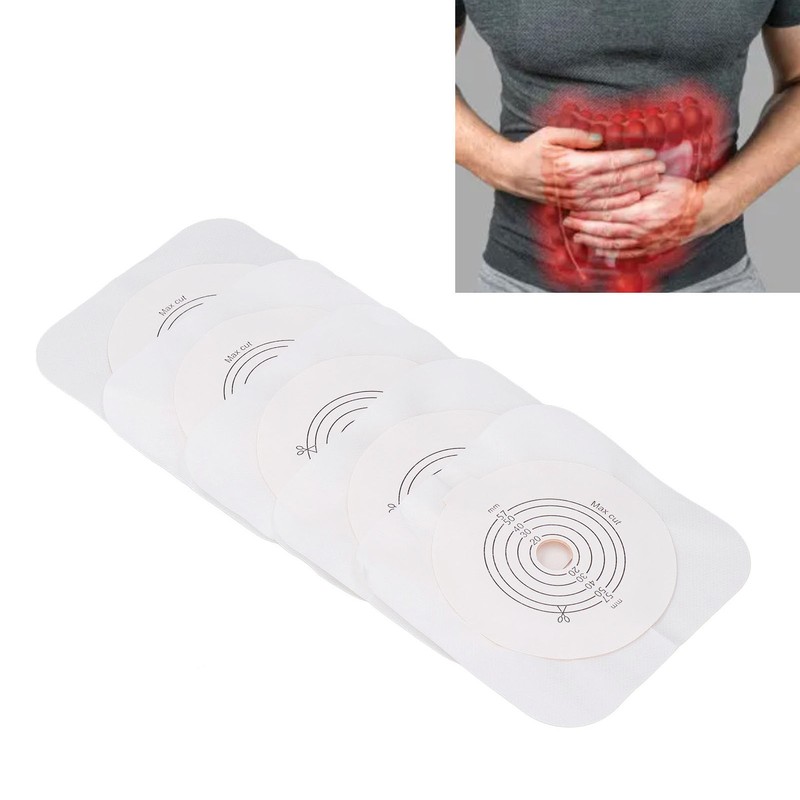 5Pcs Ostomy Barrier Ring Leakage Proof Versatile Ostomy Barrier Extender