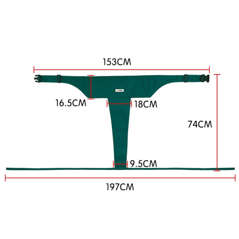 DEEYOTA Wheelchair Seat Belt, Adjustable Strap, Nursing Wheelchair Safety Belt,