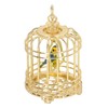 Metal Dollhouse Birdcage Toys, 1/12 Metal Dollhouse Birdcage Dollhouse Miniature