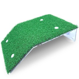 Turtle Floating Island, Aquarium Stand, Artificial Turf, Grass Rest, Suction Cup