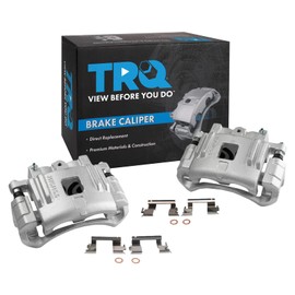 TRQ Front Disc Brake Caliper with Bracket LH RH Pair for Chevy GMC Isuzu New