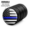 GRAPHICS & MORE Thin Blue Line American Flag Tire Rim