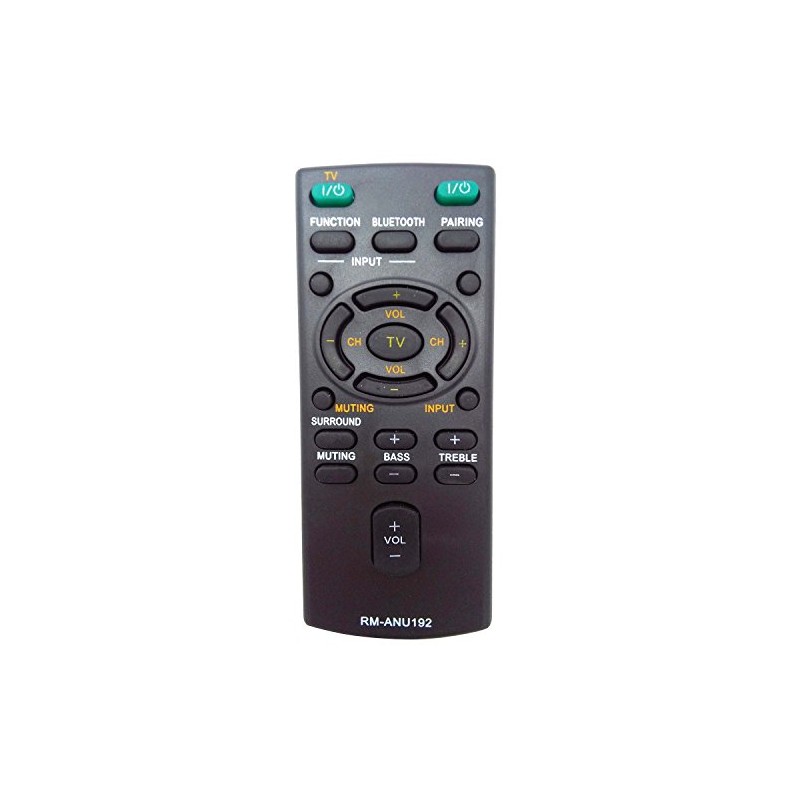 Replaced New RM-ANU192 Sound Bar Remote fit for Sony Sound