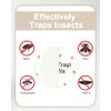20 Pack Flea Trap Replacement Glue Boards - Sticky Pads