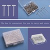 T Pins, 100 Pack 1 inch T-Pins, T Shape Sewing