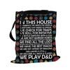 PXTIDY DnD House Rules Tote Bag Role Playing Games Gift