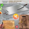 Titanium Cutting Board 3-Piece Set Pure Titanium Cutting Boards for