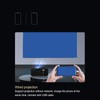 Mini Projector Black 1920x1080 Remote Control Inbuilt Speaker USB Powered