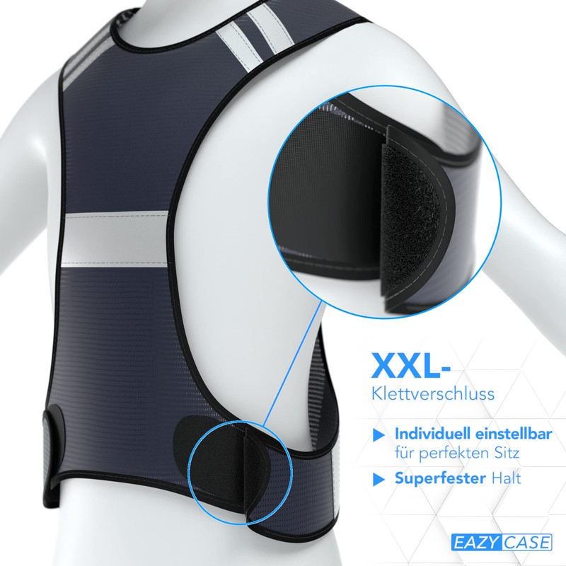 Eazy Case Reflective Vest, Safety Vest, Flexible, Adjustable, Reflective Vest