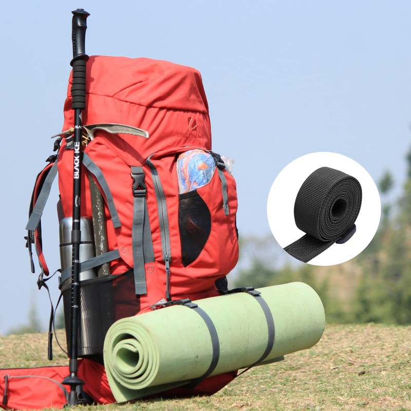 Modixun 8 Pack Utility Straps with Quick Release Buckle, 1.5M