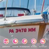 Boat Numbers and Letters – Custom Waterproof Boat Decals Registration