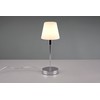 Trio Leuchten Luis II 595700106 Table Lamp Chrome Metal White