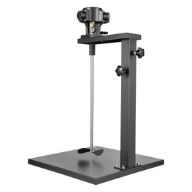 1/4HP 5 Gallon Pneumatic Paint Mixer Machine 20L Ink Coating Mixing Tool Blade Adjusted Stand With Stand Paint Coating Mixing Tool