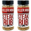 Killer Hogs Barbecue Steak Rub - Pack of 2 Bottles