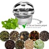 com-four® 2 x Tea Strainer Made of 304 Stainless Steel