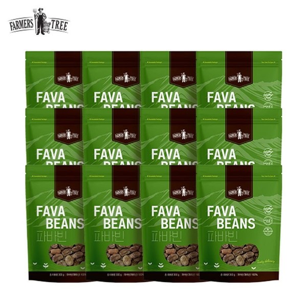 Farmertree fava bean 12 bags, single option / 파머스트리 파바빈 12봉, 단일옵션
