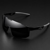 Performance Shield Sunglasses for Men & Women – Lightweight Wraparound