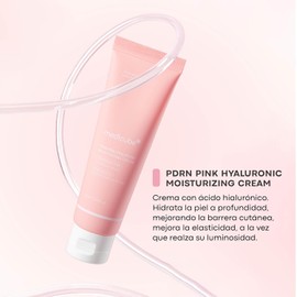 Medicube Salmon DNA PDRN Crema hidratante hialurónica rosa, crema calmante rosa, ácido hialurónico, niacinamida, hidratante y reafirmante, tono de piel desigual, cuidado de los poros, cuidado de la