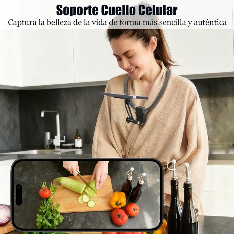 Soporte magnético para Cuello para teléfonos, Soporte de cuello para