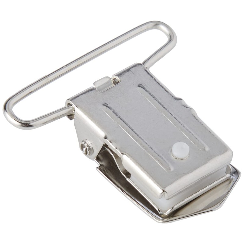 Prym 405.224 Brace Clips, Silver, 30 mm, Pack of 2