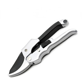 SK5 Ratchet Pruning Shears for Weak Hands Heavy Duty Garden Clippers with Spring Assist and Ergonomic Grip for Branches and Fruit Trees
