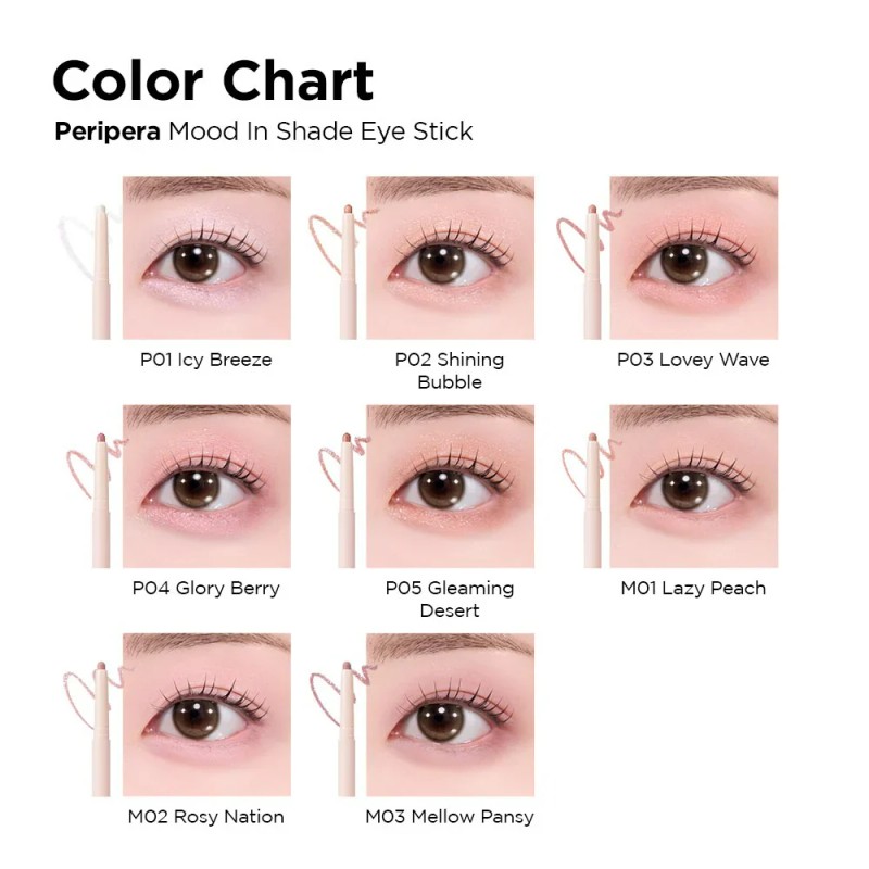 Peripera [Peripera]Mood in Shade Eye Stick (6 colors)