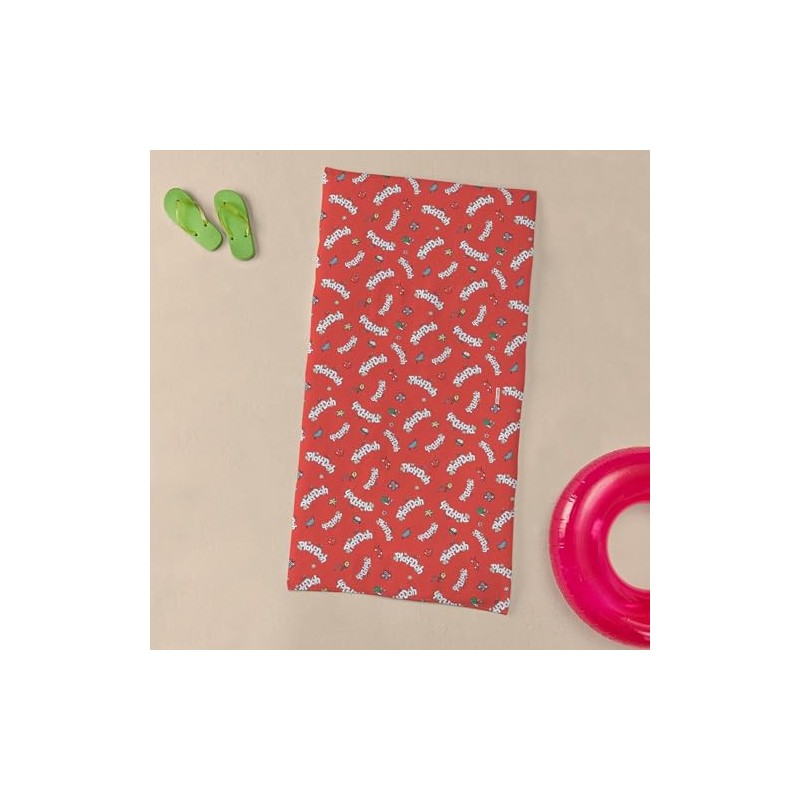 CafePress Play Doh Pattern: Magic Summer 35"x70", Oversized, Soft Beach