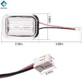 KOLEOLL 3 Pack W11462342 Refrigerator LED Light Module White Compatible with Whirlpool Kitchenaid W10607479 W10843339 W10908166 4959065 AP6989197 PS16218086