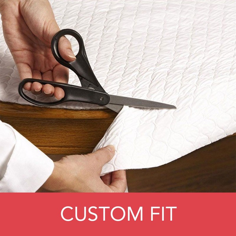 LAMINET - Deluxe Cushioned Heavy-Duty Customizable Quilted Table Pad -