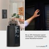 Homematic IP Smart Home Radiator Thermostat – Evo, Anthracite, Digital,