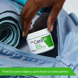 CeraVe Bálsamo Desmaquillante con 3 Ceramidas Esenciales 36 g | Limpieza Suave y Efectiva para Todo Tipo de Piel