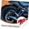 BUGUUYO Motorcycle Riser Comfort Enhancement Aluminum Alloy Easy Install Universal