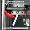 12Pcs Garage Door Quiet Hinge Sleeves Compatible with Clean Stem