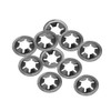 sourcing map Pack of 10 M6 Star Lock Washers 5.5