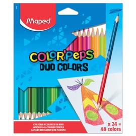 Maped Color'Peps Duo Coloured Pencils (24 pack)