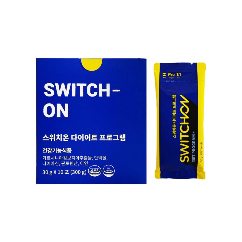 SwitchOn 스위치온 다이어트 프로그램 30g x 10포 1개 / 써클