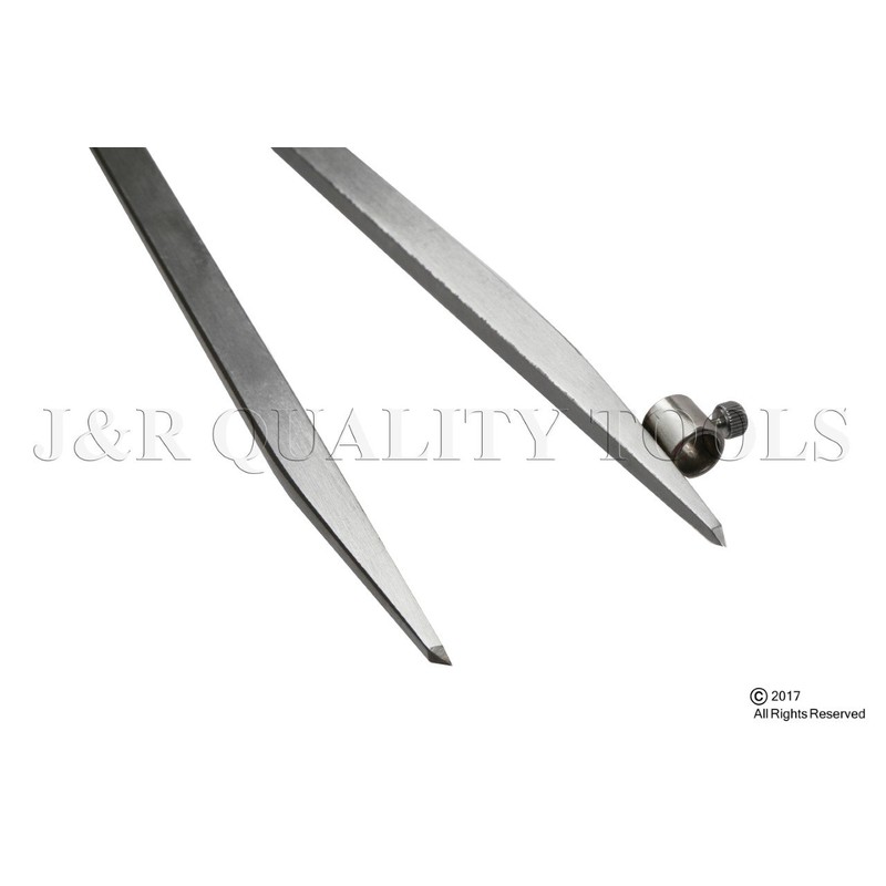 J&R Quality Tools 23877 Pencil Length Divider with Wing, 12-Inch