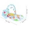 Gym Infant Playmat Piano Musical Early Education Crawling Sensory Gym