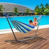 XXkseh Hammocks with Stand Included, 2 Person Heavy Duty Portable